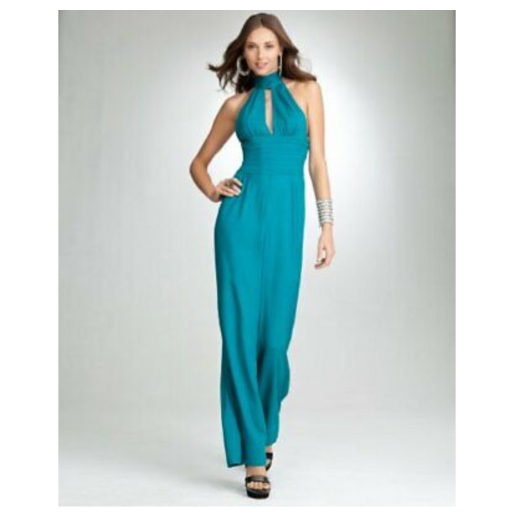 Bebe Scarf Tie Jumpsuit